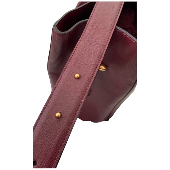 MUST DE CARTIER TURN LOCK SHOULDER CROSSBODY LEATHER BAG Multi-winner Host Pick - Picture 10 of 17